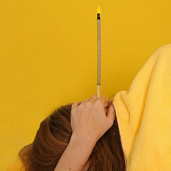 Kosmetikstudio Anwendung-Ohrenkerze